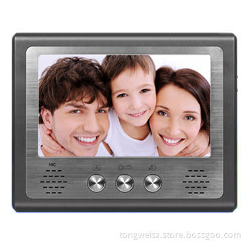 High Resolution (1,024*600P) Video Door Phone Intercom System for Smart HomeNew